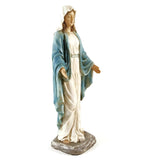 Virgin Mary Our Lady of Grace Blessed Mother Resin Stoneware Figurine Statue