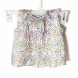 Bonpoin Baby Girl Sleeveless Summer Dress Top Toddler T Pastel Floral Print 18M