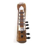India Handicraft Eastern Miniature Musical Instrument Wooden Sitar 6.5" Vintage