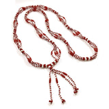 Collar de Shango/Shango Necklace Santeria Lucumi Yoruba Shamanic 39" Vintage
