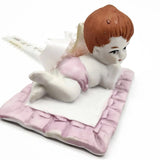 Vintage Precious Moments Figurine "Happy Christening Ashley Marls 3-21-1992"
