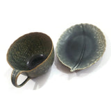 Kotobuki Ceramic Leaf Green Tea Cup NEW No Tag