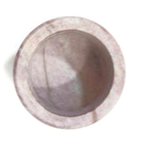 Soapstone Decorative Smudging Bowl Pot Incense Resin Burner Hand-Carved India