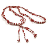 Collar de Shango/Shango Necklace Santeria Lucumi Yoruba Shamanic 39" Vintage
