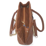 Women's Fashion Tote Shoulder Bag Purse Wallet HandBag Brown