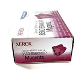 Genuine Xerox 108R00724 8560/8560MFP Magenta Solid Ink Sticks, Pack Of 3