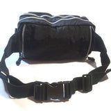 Waist Unisex Pouch Purse Shoulder Crossbody Bag Black
