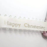 Vintage Precious Moments Figurine "Happy Christening Ashley Marls 3-21-1992"