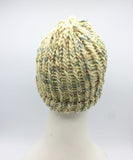Women's Handmade 100% Wool Knit Winter Beanie Hat Yellow