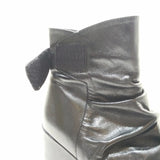 Women's Gothic Booties 2.5" Platform Heel  Black Fashion Ankle Boots Side Zipper