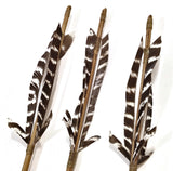 Traditional Vintage Archery Wooden Arrows with Feathers Wood Shaft Handmade