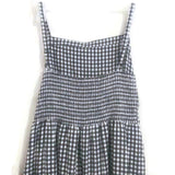 Old Navy Women's Maxi Dresses Long Plaid Black/White Sleeveless Tiered Dress 2XP