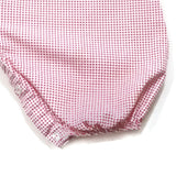PETIT BATEAU Baby Girl 12 Months/74 CM Jumpsuit One Piece Pink & White