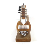 India Handicraft Eastern Miniature Musical Instrument Wooden Sitar 6.5" Vintage