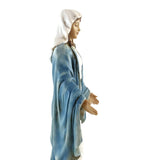 Virgin Mary Our Lady of Grace Blessed Mother Resin Stoneware Figurine Statue
