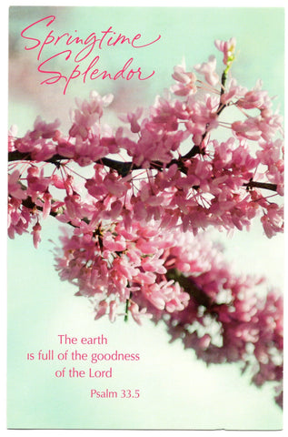 Spring Time Splendor Easter Wishes Vintage Greeting Card