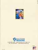 Virgin Marry Holding Baby Jesus Greeting Card "God is With Us" Matthew 1:23