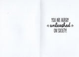 Congratulations Graduate Wishes Greeting Card Dogs Lovers