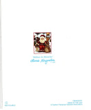 Santa Claus Reindeer and Christmas Gifts Holiday Seasons Greeting Card