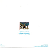 Happy Gingerbread Man in Snow Christmas Holiday Seasons Greeting Card