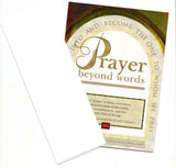 "Prayer Beyond Words" from"The Day Of Awakening" By Tony Titshall Blank Card