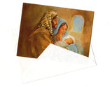 Birth of Jesus Merry Christmas Religious Christian Holiday Season Greeting Card