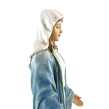 Virgin Mary Our Lady of Grace Blessed Mother Resin Stoneware Figurine Statue