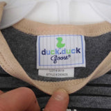 Baby Outfit Long Sleeves Tight-Fit 6-9M 3 Pc. W/Shoes Duck Duck Goose Gray/Pink
