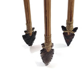 Traditional Vintage Archery Wooden Arrows with Feathers Wood Shaft Handmade