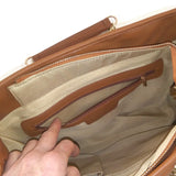 Women's Fashion Tote Shoulder Bag Purse Wallet HandBag Brown