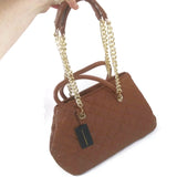 Women's Fashion Tote Shoulder Bag Purse Wallet HandBag Brown