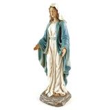 Virgin Mary Our Lady of Grace Blessed Mother Resin Stoneware Figurine Statue