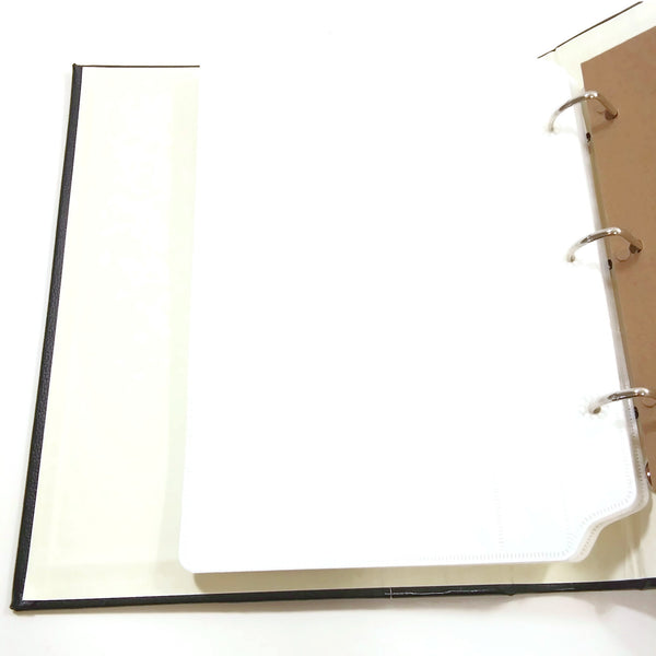 CD/DVD Storage Binder Case Holds Up 48 DVDs/CDs/BluRays (Black) NEW