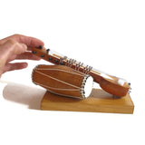 India Handicraft Miniature Musical Instrument Wooden Sitar&Dholak Drum Vintage
