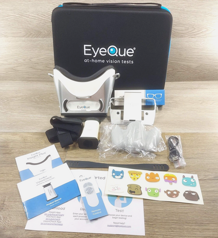 EyeQue At Home Vision Tests Kit Eyes Check Ophthalmic Test Glasses Phone App