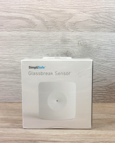 SimpliSafe Glassbreak Sensor White Home Security Safety Surveillance