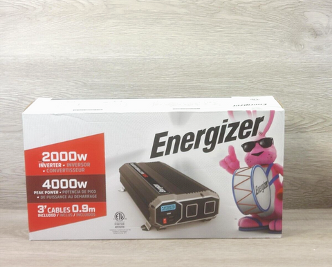 Energizer 2000W Inverter Inversor convertisseur 4000W Peak Power Car Electronics