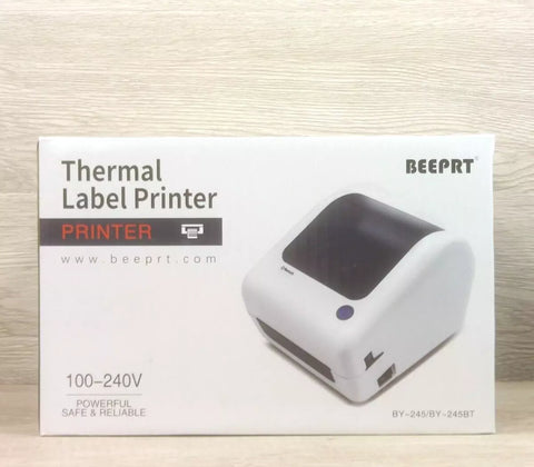 Beeprt Thermal Label Printer Office Supply Shipping Sticker Printer