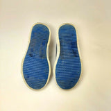Sperry Kids Top-Sider Sneakers Junior Fabric Shoes Hook/Loop Gray & Blue 9.5M