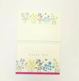 Sparkly Garden Thank You Notes Blank Greeting Cards