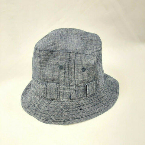 Fabric Boys Girls Bucket Hat Summer Sun Protection Kids Cap Jeans Color