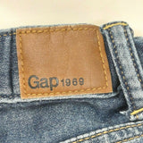 Unisex Baby Gap 1969 Soft Blue Jeans W/Adjustable Waist Size 4 Years