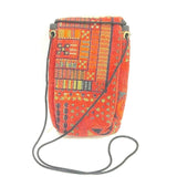 Cell Phone Fabric Shoulder Purse Sun Glasses Padded Bag Boho Hippie Pouch Nepal