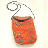 Cell Phone Fabric Shoulder Purse Sun Glasses Padded Bag Boho Hippie Pouch Nepal