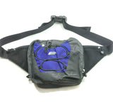 Mountain Equipment CO-OP Outdoor Sport Hiking Camping Waist Pack Bag Black/Blue