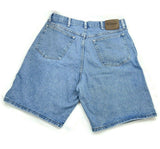 Men's Shorts Wrangler Bermuda Jeans Pants Summer Blue Cropped Pockets Slacks 34