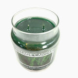 Village Candle Balsam Fir 2 Wick Glass Jar Container Scanted Fragrance Deco 16oz