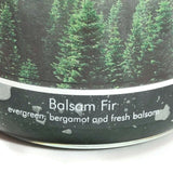 Village Candle Balsam Fir 2 Wick Glass Jar Container Scanted Fragrance Deco 16oz
