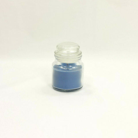Sweet Scanted Blue Glass Jar Container Candle Perfume Home Décor Fragrance