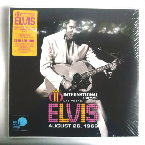Elvis Presley ‎– International Hotel Las Vegas, Nevada August 26, 1969 Vinyl LP